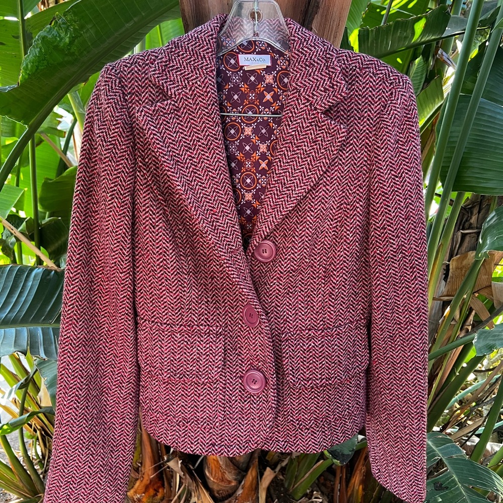 Max & Co. tweed suit
